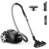 Image de PHILIPS Série 8000 Aspirateur avec Sac Performer LED - Moteur 900 W, Brosse TriActive+ LED, Filtre HEPA, Câble 12 m, Sacs Longue Durée, Noir Profond (XD8122/10) en occasion ou reconditionné