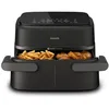 Image de Philips Air Fryer Série 1000 Panier Flexible avec Séparateur Amovible - 7.1L, Technologie RapidAir, 10 Modes de Cuisson, 90% de Matières Grasses en Moins, Design Compact, Application HomeID (NA154/00) en occasion ou reconditionné