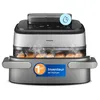 Image de Philips Airfryer Série 5000 Panier Flexible avec Séparateur Amovible - Air fryer 9,5L dans le Megabasket ou 3+6L en Double Panier, 28 modes de cuisson, Vapeur, RapidAir +, Auto SteamClean (NA565/00) en occasion ou reconditionné