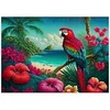 Image de Puzzle 1000 pièces : L'île aux perroquets Mr Broccoli
