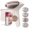 Image de Epilateur lumière pulsée BRI977-00 Rose doré 450 000 flashs visage et corps