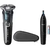 Image de 5000 Series S5889 - Special Edition - rasoir - sans fil - brun cuir - avec tondeuse de précision Philips SmartClick