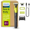 Image de Philips OneBlade 360 avec connectivité Authentique visage + corps, tondeuse à barbe électrique, technologie 360, peigne réglable 5en1, 1x kit pour le corps, (modèle QP4631/30) en occasion ou reconditionné