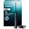 Image de Philips Sonicare 5300 - Brosse à dents électrique sonique avec 2 niveaux d'intensité, Alerte de pression, EasyStart, SmarTimer et BrushPacer, Noir, modèle HX7101/01 [Nouvelle technologie] en occasion ou reconditionné