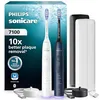 Image de Philips Sonicare 7100 - Brosse à dents électrique sonique avec application, 4 modes de brossage et 3 niveaux d'intensité, Alerte de pression, EasyStart, Pack de 2, HX7429/01 [Nouvelle technologie] en occasion ou reconditionné