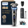 Image de Philips Rasoir i9000 Prestige Ultra, rasoir électrique 100% étanche, technologie Skin IQ Pro, système Triple Lift & Cut, lames de précision NanoTech rotatives à 360°, 5 modes de rasage, XP9402/46 en occasion ou reconditionné