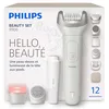Image de Philips Beauty Set   ensemble tout-en-un corps, visage, maillot et pieds, utilisation sans fil sur peau sèche ou humide, épilateur électrique, soin corps et peau, 12 accessoires, modèle BRE749/00 en occasion ou reconditionné