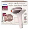 Image de Philips Lumea Série 9900, épilateur à lumière pulsée, technologie SenseIQ et SkinAI, 4 embouts pour le corps, le visage, le maillot et les aisselles, utilisation avec et sans fil (modèle BRI951/00) en occasion ou reconditionné