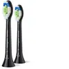 Image de Sonicare HX6062/88 Optimal White Lot de 2 Noir