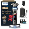 Image de Philips Rasoir i9000 Prestige Ultra, rasoir électrique 100% étanche, technologie Skin IQ Pro, système Triple Lift & Cut, lames de précision NanoTech rotatives à 360°, 5 modes de rasage, XP9405/31 en occasion ou reconditionné