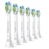 Image de Sonicare HX6066/87 Optimal White Lot de 6 Têtes de brosse à dents