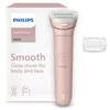 Image de Philips Lady Shaver série 8000   rasoir sans fil, sur peau sèche ou mouillée, système de rasage à 3 lames, tête de rasage flexible, éclairage LED, jambes et corps, autonomie 100 min, modèle BRL129/00 en occasion ou reconditionné