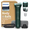 Image de Philips Bodygroom série 7000 - Tondeuse pour hommes, tête flexible 2D Triple protection, têtes interchangeables, taille et rasage des zones intimes, 100% étanche, autonomie de 120 min, BG7485/30 en occasion ou reconditionné
