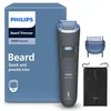 Image de Philips Tondeuse à barbe série 3000   Lames angles arrondis, 20 hauteurs de coupe réglables, Sabot Lift & Trim, 100% étanche, Indicateur d’autonomie, Pochette souple, Recharge USB, Modèle BT3619/15 en occasion ou reconditionné