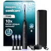 Image de Philips Sonicare 7100 - Brosse à dents électrique sonique avec application, 4 modes de brossage, 3 niveaux d'intensité, Alerte de pression, EasyStart, SmarTimer, Noir, HX7421/08 [Nouvelle technologie] en occasion ou reconditionné