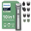Image de Philips Multigroom série 5000 Tondeuse tout-en-un 10 accessoires   tondeuse pour barbe, cheveux et corps, lames en métal auto-affûtées, 11 hauteurs de coupe (0,5-16 mm), modèle MG5918/15 en occasion ou reconditionné