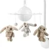 Image de Mobile musical Flow Amsterdam Milo Le Lapin Blanc 24x54x57 cm FL2005027