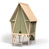 Image de Maisonnette avec toboggan Exit Toys Yuki 300 Beige 226x124x219 cm 50.54.03.00