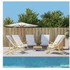 Image de Strandhanddoeken 6 st 400 g/m² 60x135 cm stof wit3157051