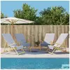 Image de Strandhanddoeken 4 st 400 g/m² 60x135 cm stof grijs3157052