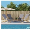 Image de Strandhanddoeken 4 st 400 g/m² 60x135 cm stof antracietkleurig3157054