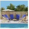 Image de Strandhanddoeken 6 st 400 g/m² 60x135 cm stof koningsblauw3157059