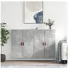 Image de Hangkasten 2 st 69,5x34x90 cm betongrijs3195599