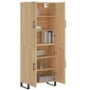 Image de Buffet haut Chêne sonoma 69,5x34x180 cm Bois d'ingénierie