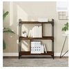 Image de Bibliothèque 3 niveaux chêne brun 76x32x88 cm bois d'ingénierie 833934