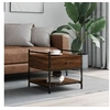 Image de Table basse chêne marron 50x50x50 cm bois d'ingénierie 833969