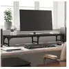 Image de Support de moniteur noir 105x23x15,5 cm bois d'ingénierie 834010