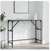 Image de Table console sonoma gris 100x32x75 cm bois d'ingénierie 834058