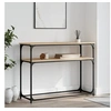 Image de Table console chêne sonoma 100x35,5x75 cm bois d'ingénierie 834066