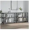 Image de Table console sonoma gris 200x29x75 cm bois d'ingénierie 834113