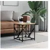 Image de Table basse chêne sonoma 45x45x47,5 cm bois d'ingénierie 834121