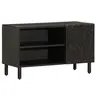 Image de Meuble TV, Armoire de Télévision avec Pieds, Meuble Télé avec Rangement Salon Salle de Séjour, Moderne, Noir Bois 356834