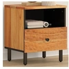 Image de Table de chevet 40x33x46 cm Bois d acacia massif