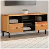 Image de Meuble TV 100x33x46 cm bois d'acacia solide 356873