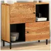 Image de Armoire latérale 80x33x75 cm bois massif d'acacia 356882