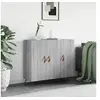 Image de Buffet sonoma gris 90x34x80 cm bois d'ingénierie828082