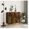 Image de Buffet chêne fumé 90x34x80 cm bois d ingénierie