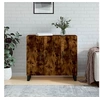 Image de Buffet chêne fumé 90x34x80 cm bois d'ingénierie828137