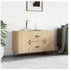 Image de Buffet chêne sonoma 100x36x60 cm bois d ingénierie