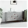 Image de Buffet gris béton 100x36x60 cm bois d'ingénierie828144