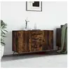 Image de Buffet chêne fumé 100x36x60 cm bois d'ingénierie