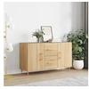 Image de Buffet chêne sonoma 100x36x60 cm bois d ingénierie