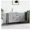 Image de Buffet gris béton 100x36x60 cm bois d'ingénierie828184