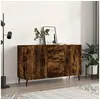 Image de Buffet chêne fumé 100x36x60 cm bois d'ingénierie828193