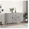 Image de Buffet sonoma gris 100x36x60 cm bois d'ingénierie828194