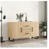 Image de Buffet chêne sonoma 100x36x60 cm bois d'ingénierie828199